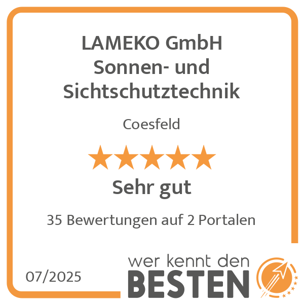 LAMEKO GmbH Sonnen- und Sichtschutztechnik in Coesfeld - Logo