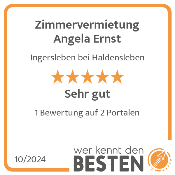 Zimmervermietung Angela Ernst in Ingersleben in Sachsen-Anhalt - Logo