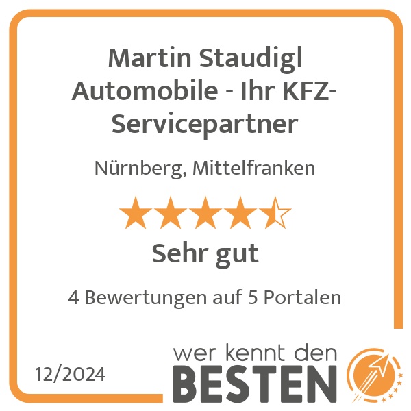 Martin Staudigl Automobile - Ihr KFZ-Servicepartner in Nürnberg - Logo