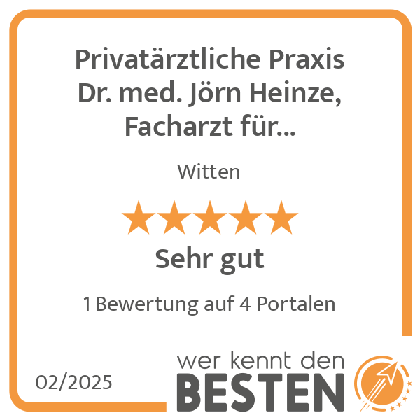 Privatärztliche Praxis Dr. med. Jörn Heinze, Facharzt für Orthopädie und Unfallchirurgie in Witten - Logo