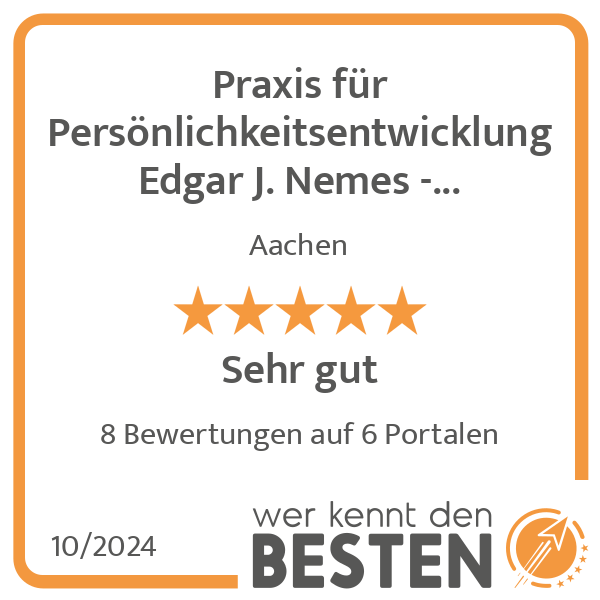 Praxis für Persönlichkeitsentwicklung Edgar J. Nemes - Heilpraktiker (Psychotherapie) Hypnotherapie, NLP & HypnoCoaching in Aachen - Logo