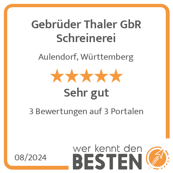 Gebrüder Thaler GbR Schreinerei in Aulendorf - Logo