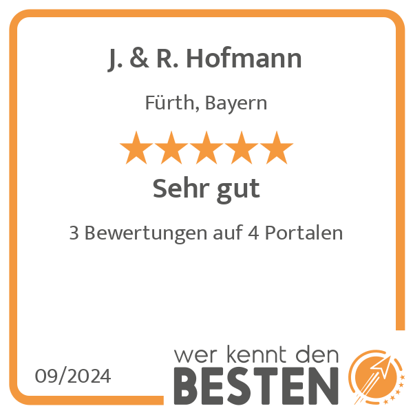 J. & R. Hofmann in Fürth in Bayern - Logo