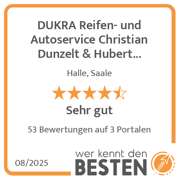 DUKRA Reifen- und Autoservice Christian Dunzelt & Hubert Krahe GbR in Halle (Saale) - Logo
