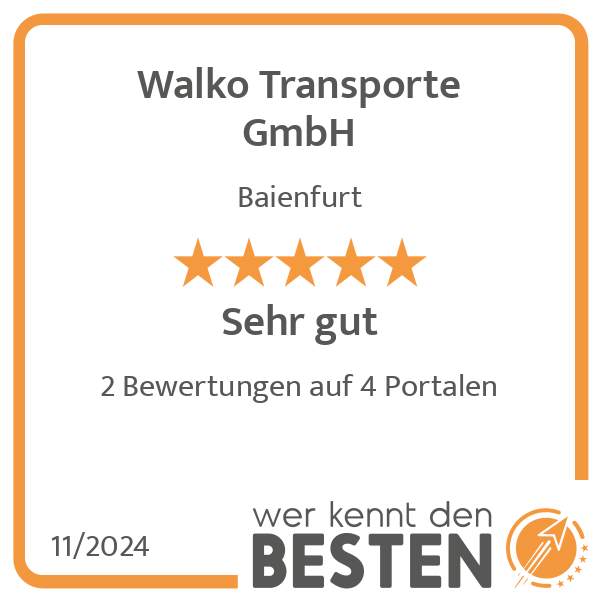 Walko Transporte GmbH in Baienfurt - Logo