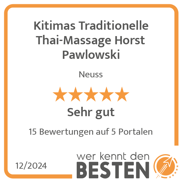 Kitimas Traditionelle Thai-Massage Horst Pawlowski in Neuss - Logo