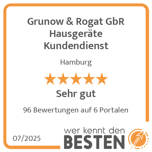 Grunow & Rogat GbR Hausgeräte Kundendienst in Hamburg - Logo
