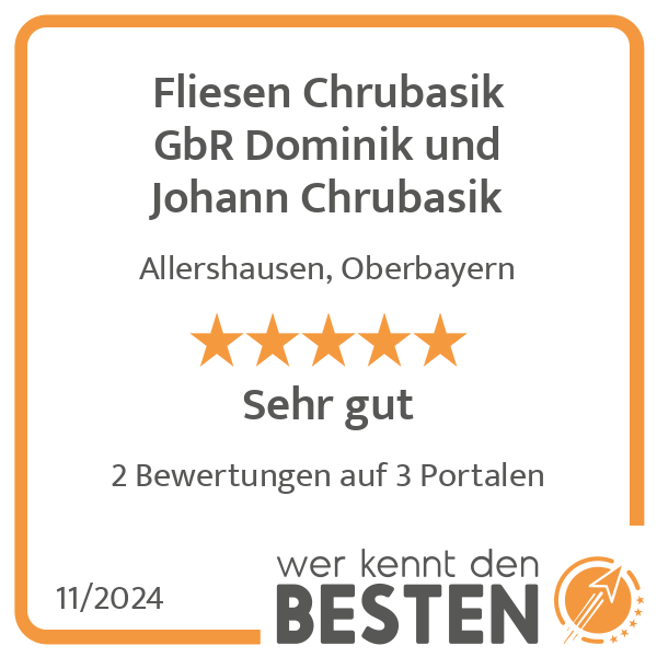 Fliesen Chrubasik GbR Dominik und Johann Chrubasik in Allershausen in Oberbayern - Logo