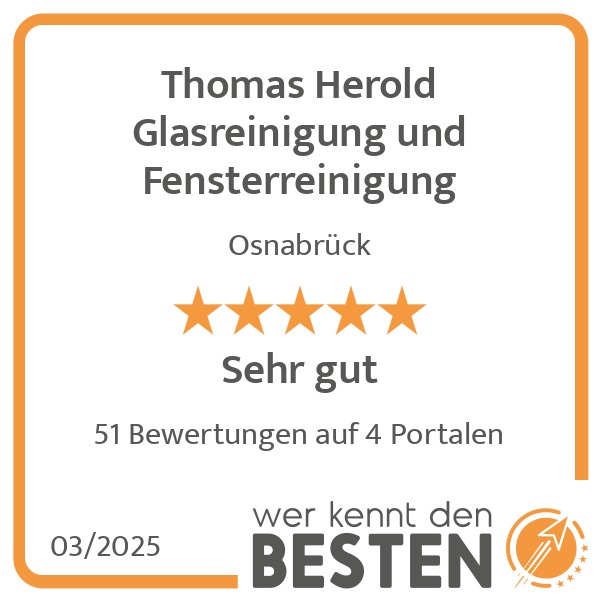 Thomas Herold Glasreinigung und Fensterreinigung in Osnabrück - Logo