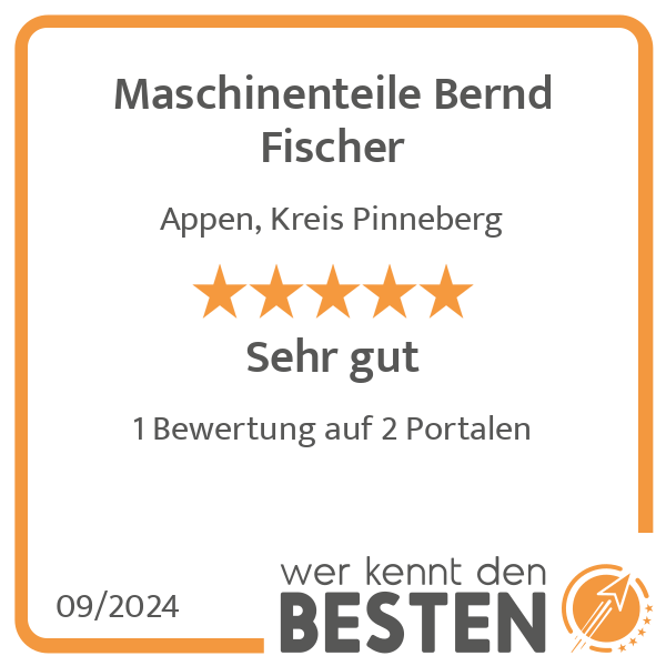 Maschinenteile Bernd Fischer in Appen Kreis Pinneberg - Logo