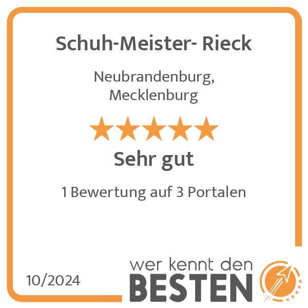 Schuh-Meister- Rieck in Neubrandenburg - Logo