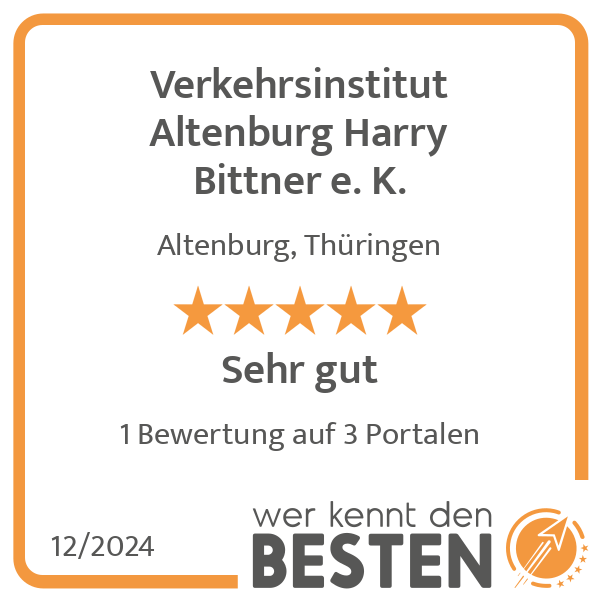 Verkehrsinstitut Altenburg Harry Bittner e. K. in Altenburg in Thüringen - Logo