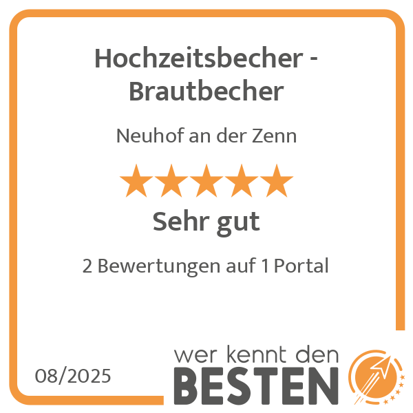 Hochzeitsbecher - Brautbecher in Neuhof an der Zenn - Logo
