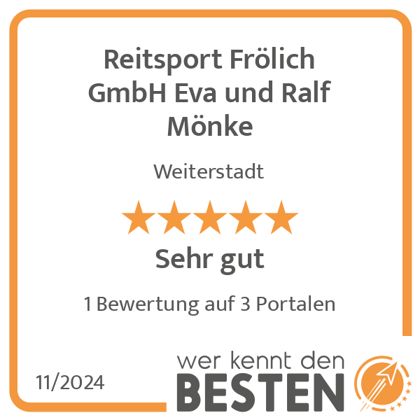 Reitsport Frölich GmbH Eva und Ralf Mönke in Weiterstadt - Logo