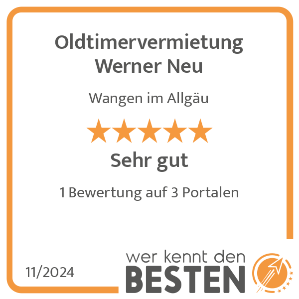 Oldtimervermietung Werner Neu in Wangen im Allgäu - Logo