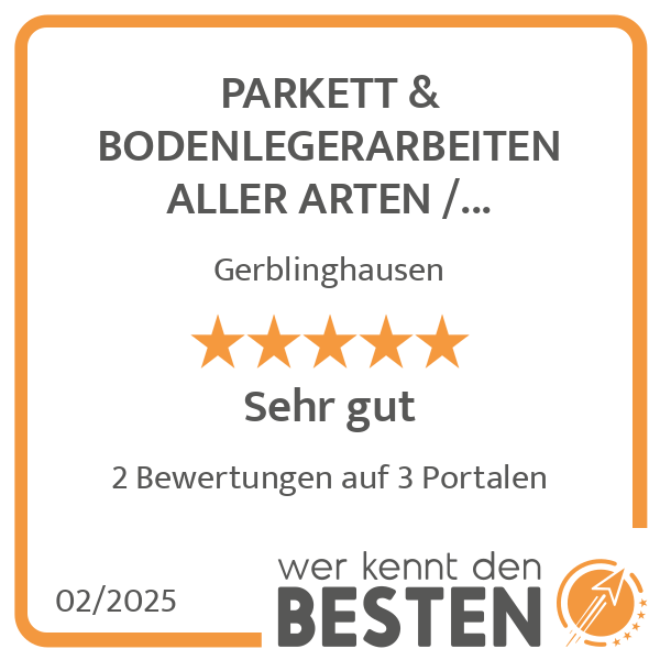 Parkett & Bodenlegerarbeiten aller Arten / Komplett & Altbau - Umbauten / Türenbauer / Türzargen / Fensterbauer / Holz & Bautenschutz - Schimmelbehebungen / Elektroarbeiten und vieles mehr auf Anfragen. in Gerblinghausen Gemeinde Oberhaching - Logo