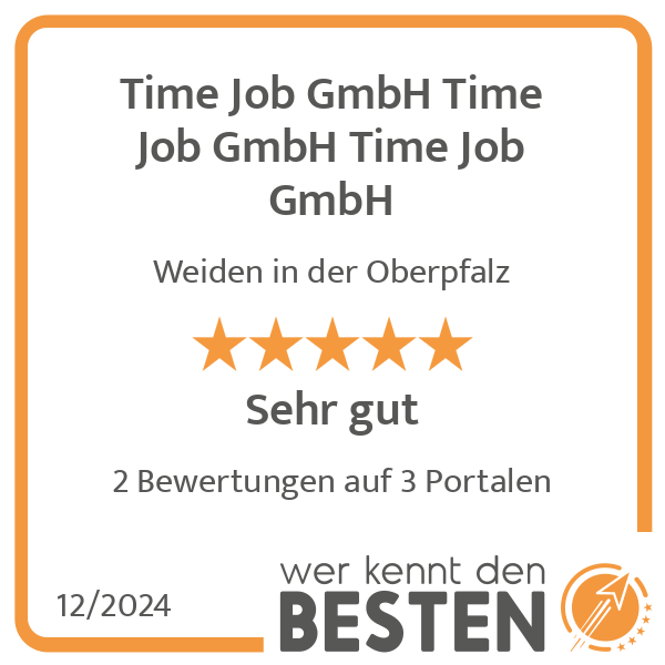 Time Job GmbH Time Job GmbH Time Job GmbH in Weiden in der Oberpfalz - Logo