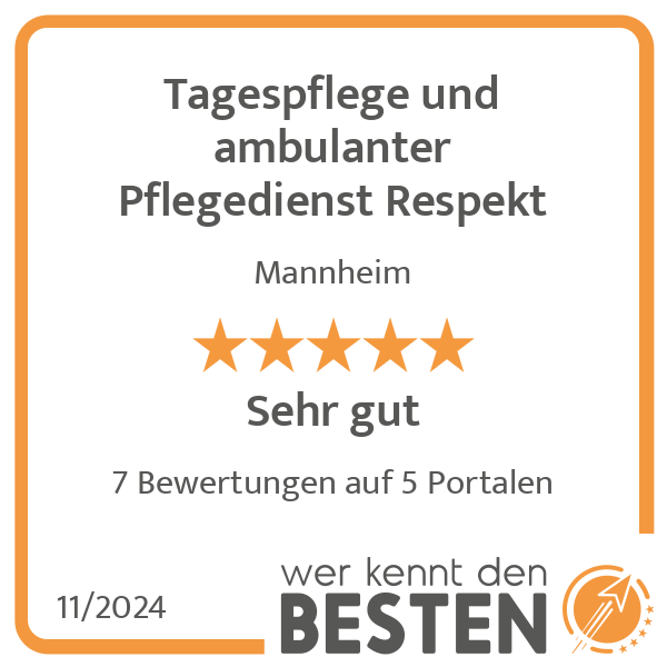 Tagespflege und ambulanter Pflegedienst Respekt in Mannheim - Logo