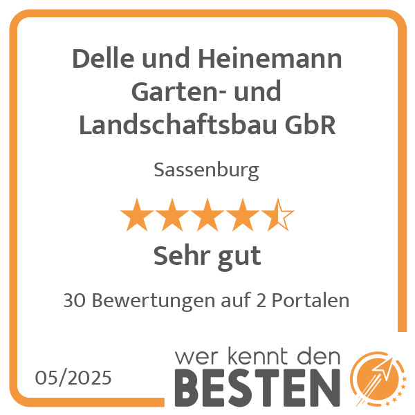 Delle und Heinemann Garten- und Landschaftsbau eGbR in Sassenburg - Logo