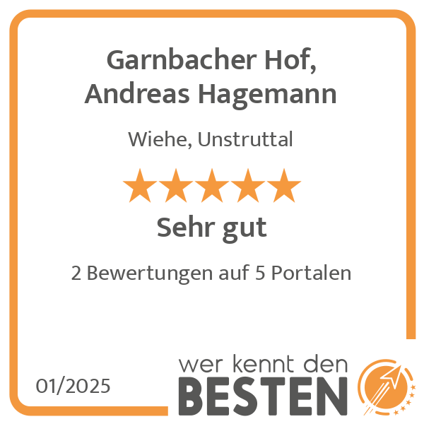 Garnbacher Hof, Andreas Hagemann in Roßleben Wiehe - Logo