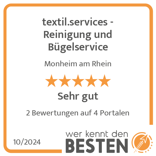 textil.services - Reinigung und Bügelservice in Monheim am Rhein - Logo