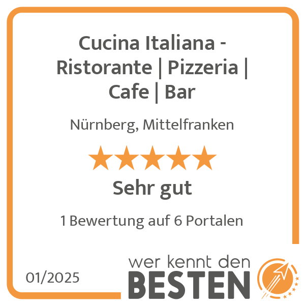 Cucina Italiana - Ristorante Pizzeria Cafe Bar in Nürnberg - Logo