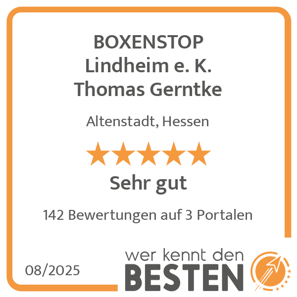 BOXENSTOP Lindheim e. K. Thomas Gerntke in Altenstadt in Hessen - Logo