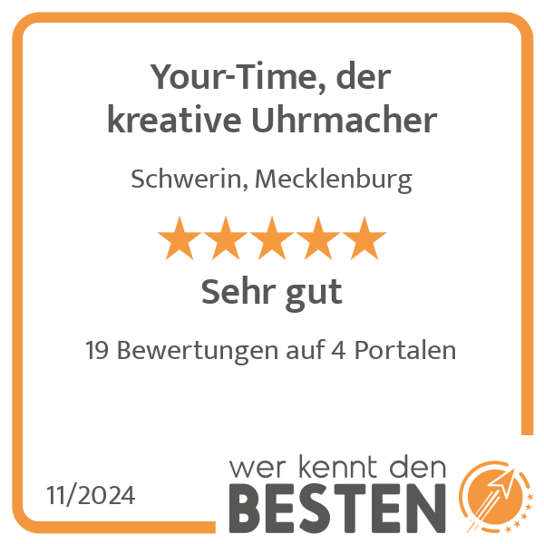 Your-Time, der kreative Uhrmacher in Schwerin in Mecklenburg - Logo