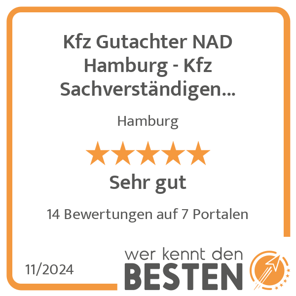 Kfz Gutachter NAD Hamburg - Kfz Sachverständigen Büro in Hamburg - Logo