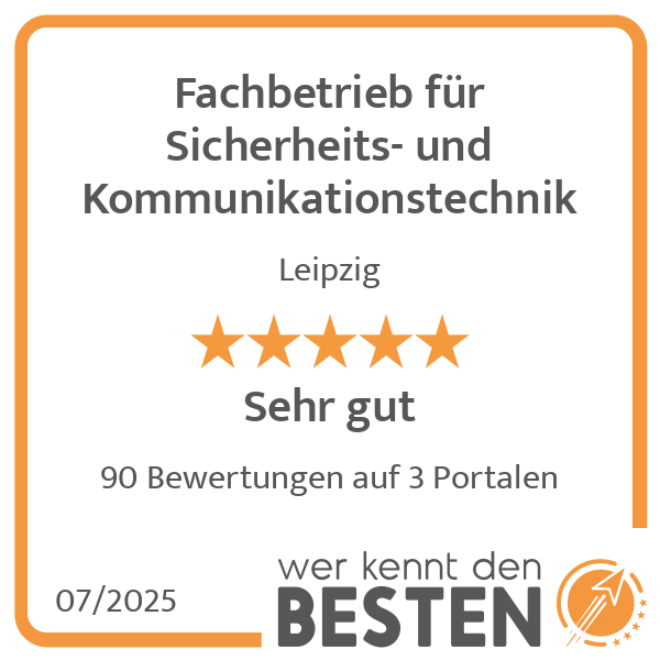 Fachbetrieb für Sicherheits- und Kommunikationstechnik in Leipzig - Logo