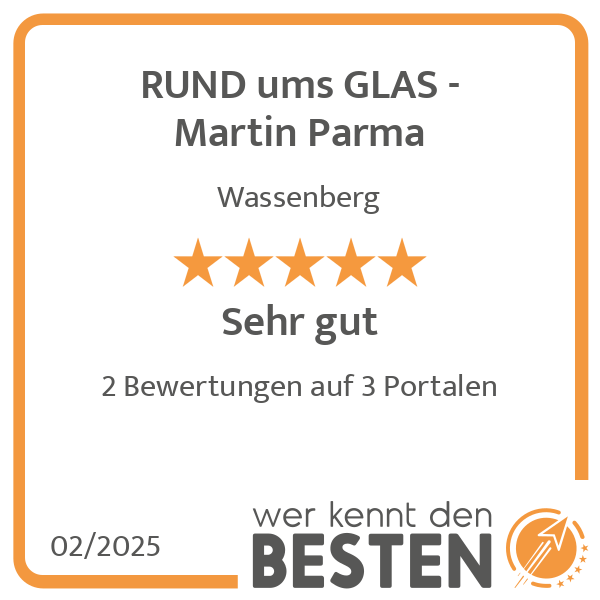 RUND ums GLAS - Martin Parma in Wassenberg - Logo