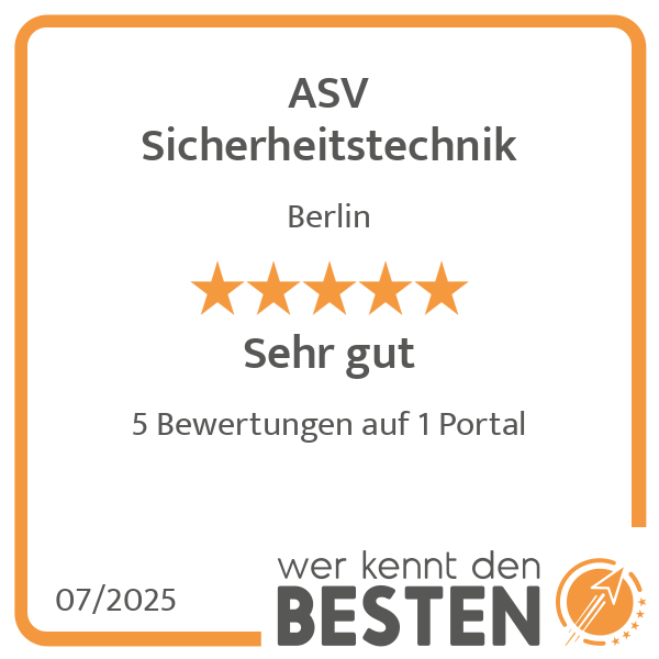ASV Sicherheitstechnik in Berlin - Logo