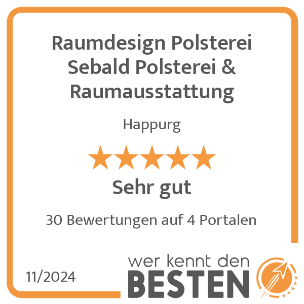 Raumdesign Polsterei Sebald Polsterei & Raumausstattung in Happurg - Logo