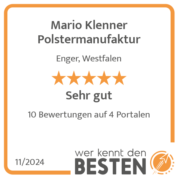 Mario Klenner Polstermanufaktur in Enger in Westfalen - Logo