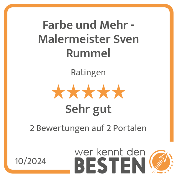 Farbe und Mehr - Malermeister Sven Rummel in Ratingen - Logo