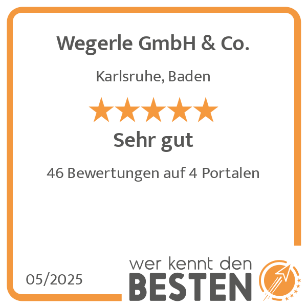 Wegerle GmbH & Co. in Karlsruhe - Logo