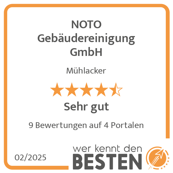 NOTO Gebäudereinigung GmbH in Mühlacker - Logo