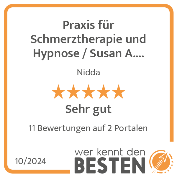 Praxis für Schmerztherapie und Hypnose / Susan A. Budeck in Nidda - Logo