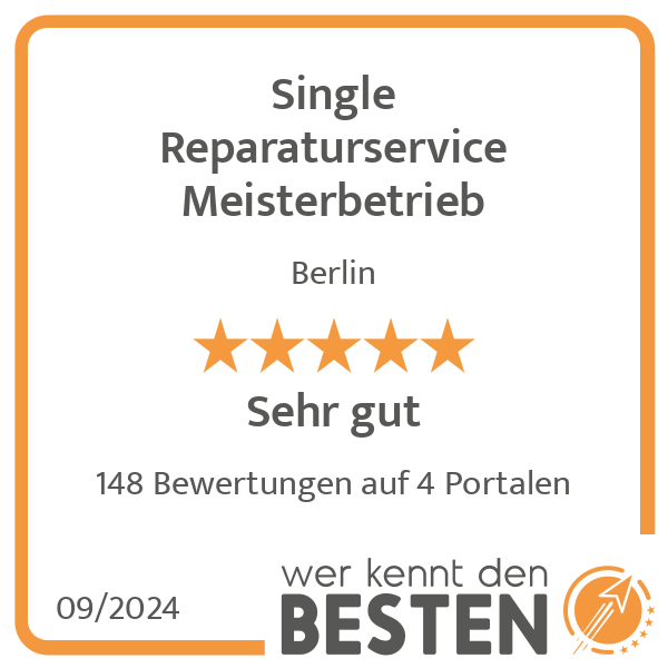 Single Reparaturservice Meisterbetrieb in Berlin - Logo