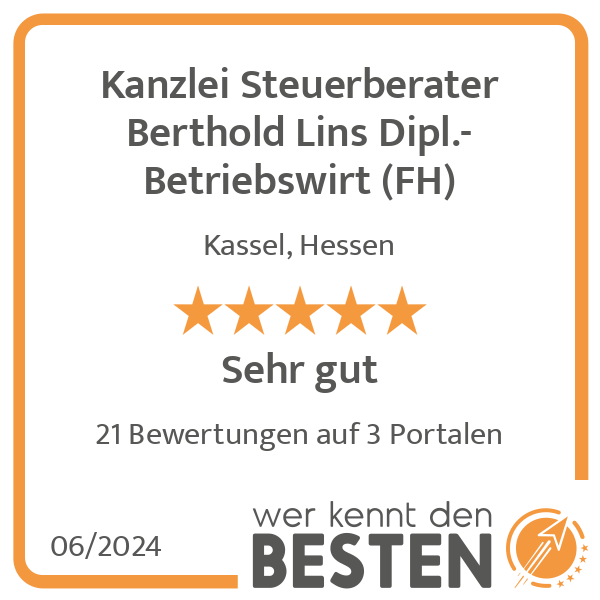 Kanzlei Steuerberater Berthold Lins Dipl.-Betriebswirt (FH) in Kassel - Logo