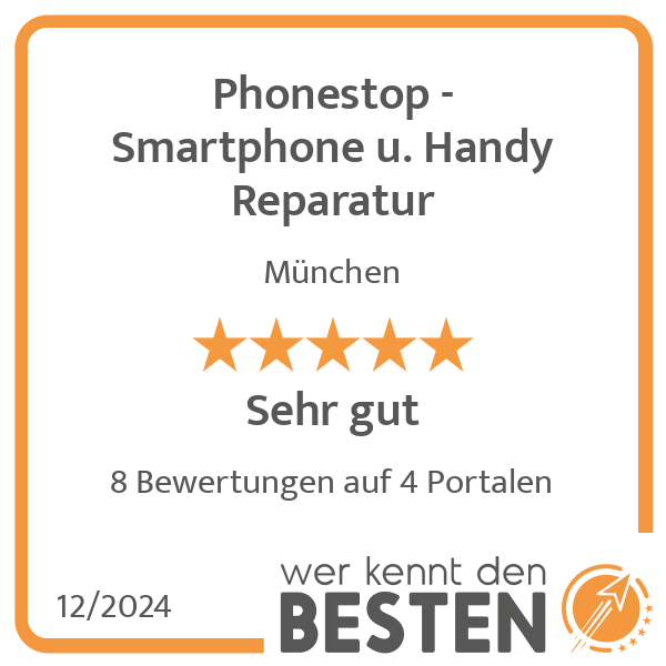 Phonestop - Smartphone u. Handy Reparatur in München - Logo