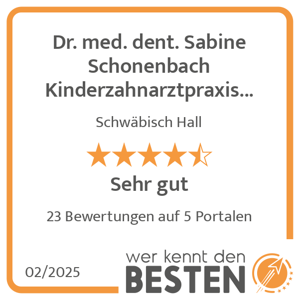 Dr. med. dent. Sabine Schonenbach Kinderzahnarztpraxis Praxis für Kinder-&Jugendzahnheilkunde in Schwäbisch Hall - Logo