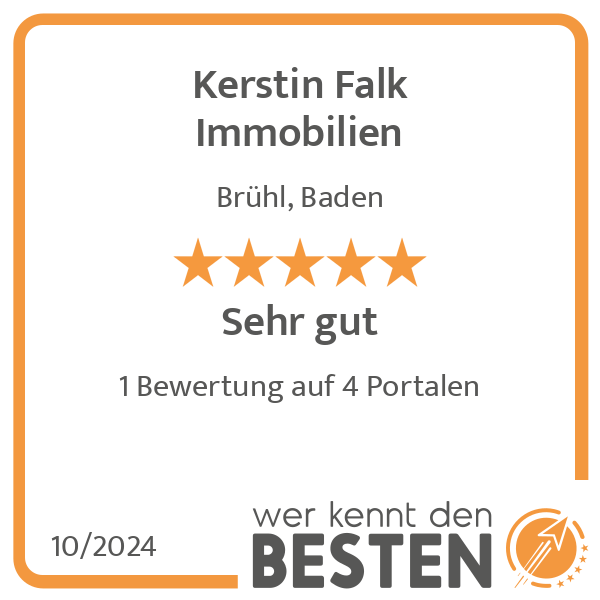 Kerstin Falk Immobilien in Brühl in Baden - Logo