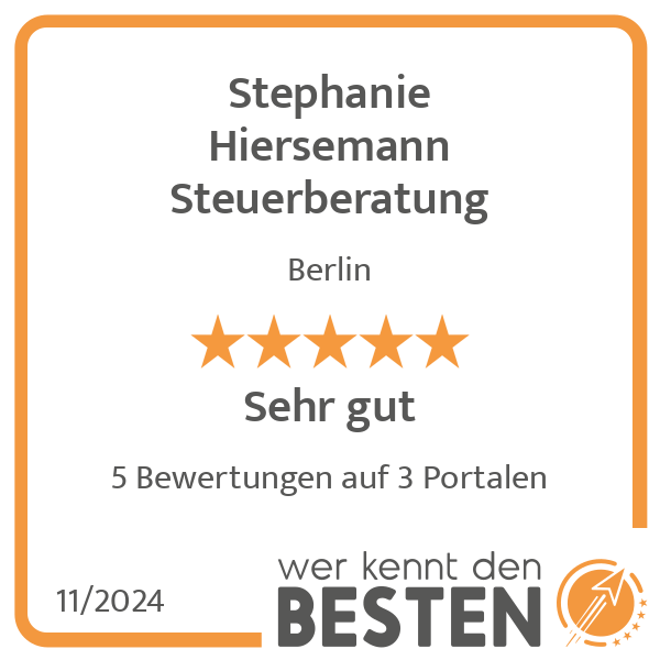 Stephanie Hiersemann Steuerberatung in Berlin - Logo