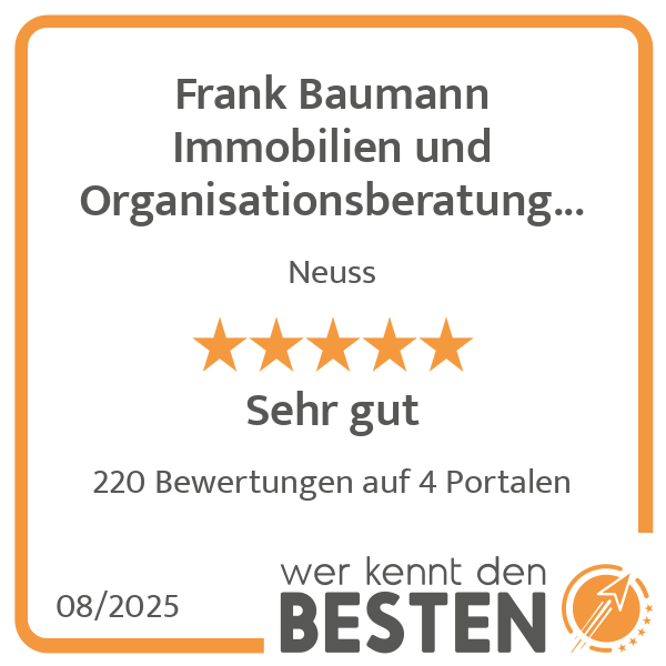 Frank Baumann Immobilien und Organisationsberatung GmbH in Neuss - Logo