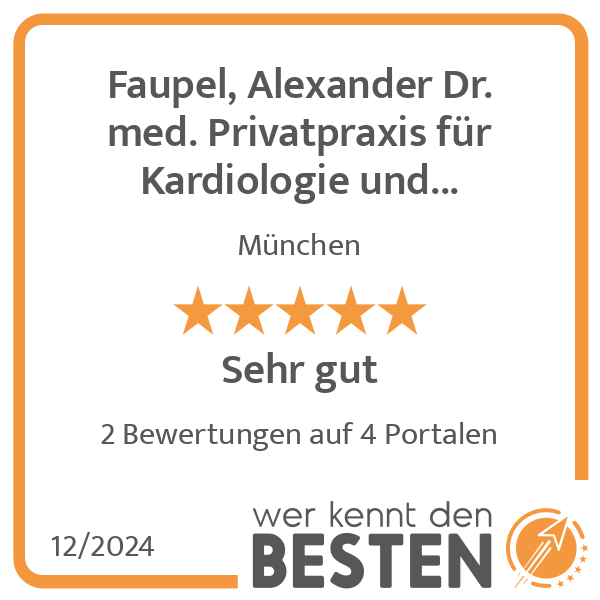 Faupel, Alexander Dr. med. Privatpraxis für Kardiologie und Innere Medizin in München - Logo