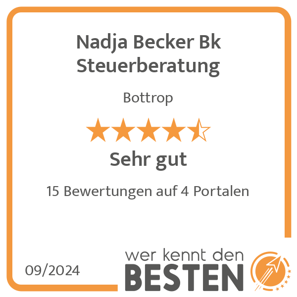 Nadja Becker Bk Steuerberatung in Bottrop - Logo