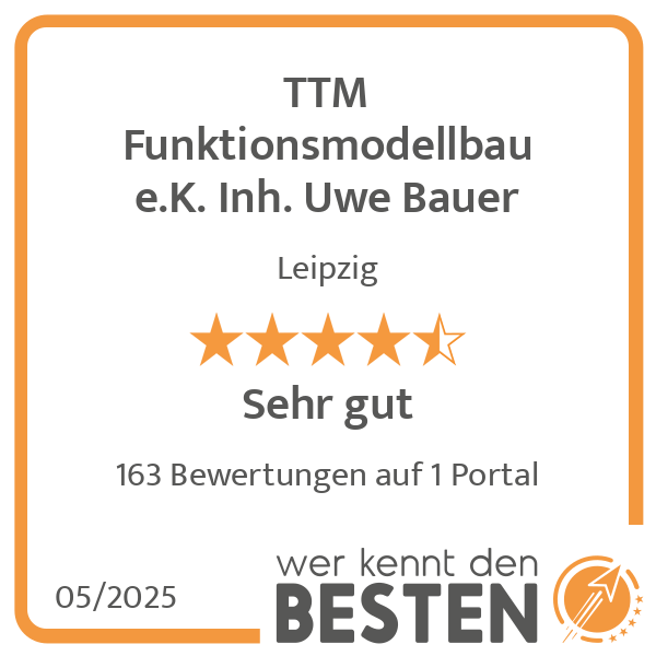 TTM Funktionsmodellbau e.K. Inh. Uwe Bauer in Leipzig - Logo
