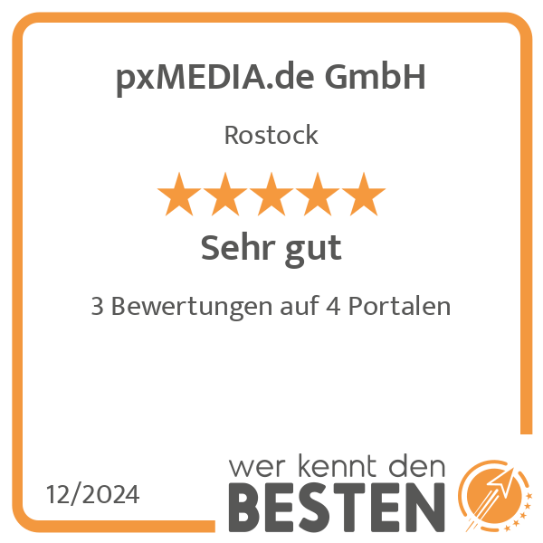 pxMEDIA.de GmbH in Rostock - Logo