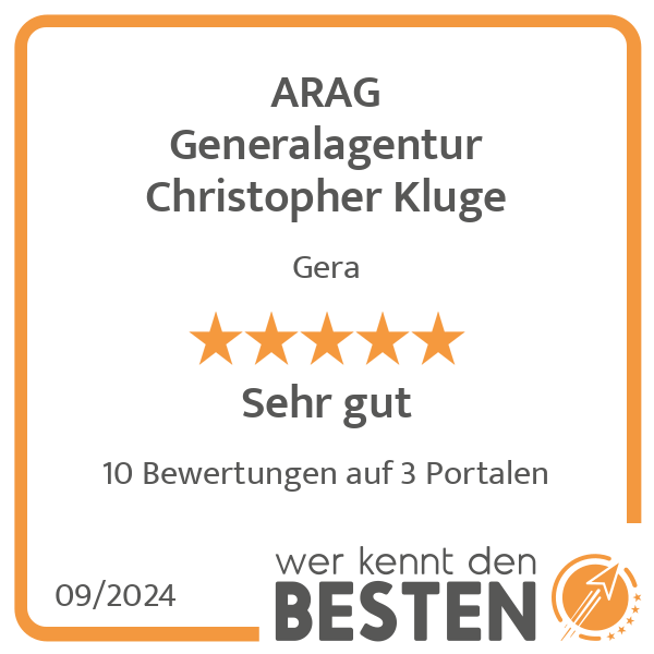 ARAG Generalagentur Christopher Kluge in Gera - Logo